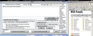 News desktop scrolling bar (rss--xml) screenshot